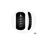 Souris Sans Fil Audi Logo cache moyeu fond noir