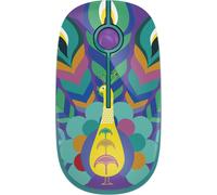 Souris Sans Fil Avec Récepteur Nano Usb 2,4Ghz, Souris Sans Fil Avec Clic Silencieux, 1600Dpi, 3 Boutons Clic Silencieuse, Mouse Wireless Plug&Play, Design Fin Et Léger À Transporter (Flamant)