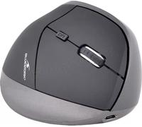 Souris sans fil Bluestork Ergonomic Mouse pour droitier (Noir) - Neuf