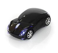 Souris sans Fil Bluetooth, 2,4GHz 1600DPI Souris Optique sans Fil Portable Double Mode pour PC, Tablette, Jeux, Travail au Bureau (Noir)