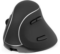 - Souris Sans Fil Bluetooth Ergonomique Verticale Rechargeable, Confortable Avec Repose Poignet Amovible, Idéal Professionnel Et Bureautique, Compatible Windows, Macos, Linux - Noire