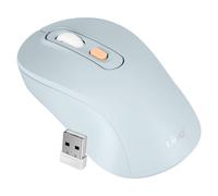 Souris Sans Fil Bluetooth ou WiFi 2.4Ghz Précision et Confort Bleu pâle