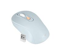 Souris Sans Fil Bluetooth ou WiFi 2.4Ghz Précision et Confort Bleu pâle