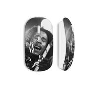 Souris Sans Fil Bob marley noir et blanc ()