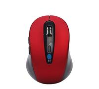 Souris sans fil BT 3.0 pour MacBook Win7/Win8, XP, tablettes Android, ordinateur portable, ordinateur portable, 10 m (bleu)