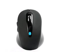 Souris sans fil BT 3.0 pour MacBook Win7/Win8, XP, tablettes Android, ordinateur portable, ordinateur portable Noir 10 m