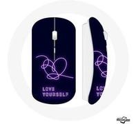 Souris Sans Fil BTS Album Love Yourself Answer Poster Violet (Maniacase) G