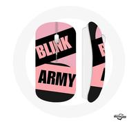 Souris Sans Fil BTS ARMY Et Blackpink Blink Rose Noir