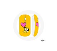 Souris Sans Fil BTS Bangtan Garçons BT21 Chimmy Jimin Fond Orange ()