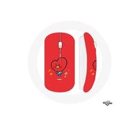 Souris Sans Fil BTS Bangtan Garçons BT21 TATA V Fond Rouge ()
