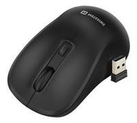 Souris Sans Fil Bureautique pour PC et Mac avec DPI Réglable Swissten Noir