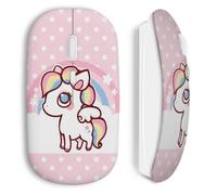 Souris Sans Fil Cute Unicorn Licorne Pink