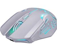 Souris sans fil Defender KATANA GM-511 optique 3200dpi blanc RGB BATTERY 7 boutons Gaming sans clic silencieux