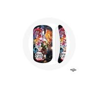 Souris sans fil - Demon Slayer - Blanc - Compatible Mac et PC - Clé USB wifi incluse
