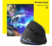 Souris sans fil ergonomique, 2.4 GHz, vertical, 2400DPI, 6 boutons ergonomiques, optique, jeu, gamer, pour ordinateur portable
