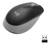 Souris sans fil - Logitech - M190 ergonomique - Gris