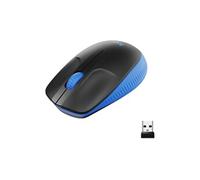 Souris sans fil - Logitech - M190 ergonomique - Bleu