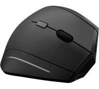 T'nB Souris verticale ErgoWave - Sans fil Bluetooth & USB, 6 boutons, DPI réglable, Noir