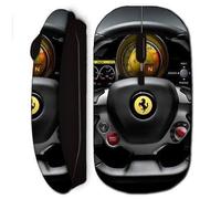 Souris sans fil - Ferrari - Voiture - Noir - USB wifi - Compatible Mac et PC