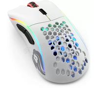 Glorious Gaming - Souris gaming Model D- (Petite) - 67 g, RGB, sans fil 2,4 GHz - Blanc mat