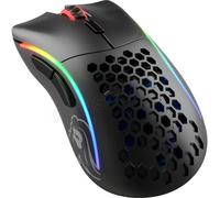 Glorious Gaming Souris Model D- Petite – Sans fil 2,4 GHz, 67 g, Nid d'abeille, 71 h – Noir Mat
