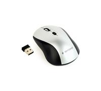 Souris sans-fil GEMBIRD MUSW-4B-02-BS Blanc Noir/Argenté [1 Unités]