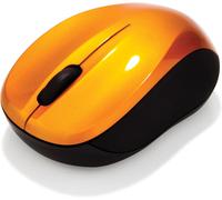 Souris sans-Fil Go Nano Compact Recepteur USB Noir Orange 1600 dpi