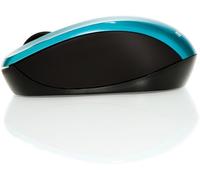 Souris sans-Fil Go Nano Compact Recepteur USB Noir Turquoise 1600 dpi