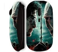 Souris sans Fil - Harry Potter Voldemort baguette combat Maniacase Noir Noir G