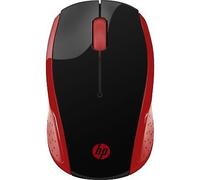 Souris sans fil HP 200 Empress rouge ambidextre optique sans fil 1000DPI...