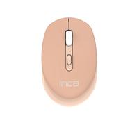 INCA IWM-243RH Candy Design Souris sans Fil, 2,4 GHz, Mode Veille Automatique, 800-1600 DPI (crème)
