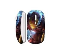 Souris sans fil iron man blanc ()