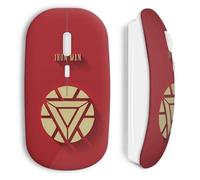 Souris sans fil iron man logo