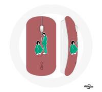 Souris Sans Fil Ji Yeong No 240 Et Kang Sae Byeok No 067 Squid Game (Maniacase)