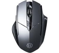 Souris sans Fil - Kingcenton - F1S - 6 Boutons - Batterie Rechargeable 500mAh - Gris