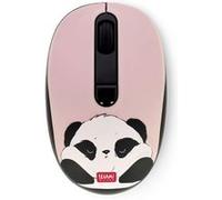 Souris sans fil Legami Panda Rose, Noir, Blanc