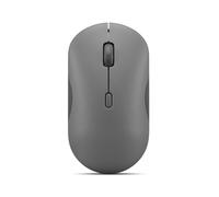 Lenovo Souris Yoga - Bluetooth sans fil silencieuse, ergonomique ambidextre, 6 boutons, Gris Lune