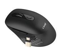 Souris Sans Fil - LinQ - WiFi et Bluetooth - Chargement Type-C - Ergonomique - 1600 DPI