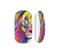 Souris sans Fil lion colorful ()