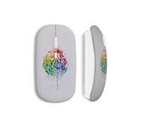 Souris sans Fil Lion paint art ()