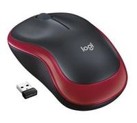 Souris LOGITECH - sans fil optique - M185 Rouge