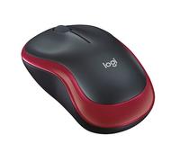 Souris sans fil Logitech M185 rouge