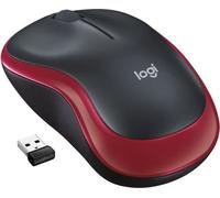 Souris - Sans fil - Logitech - M185 - Rouge - Ambidextre