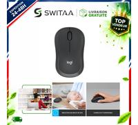 Souris sans fil Logitech M220 Silent USB 1000 DPI ambidextre