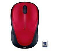 Souris - Sans fil - Logitech - M235 - Rouge