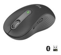 Souris Sans Fil Logitech Signature M650 L - Grande Taille Silencieuse, Bluetooth, Boutons Programmables - Graphite