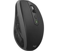 Logitech MX Anywhere 2S - Souris - ergonomique - laser - 7 boutons - sans fil - Bluetooth - graphite