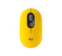 Souris - Sans fil - Logitech - Pop Mouse - avec Emoji - Jaune