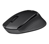 Logitech B330 Silent Plus Souris Sans Fil, Récepteur Nano USB 2,4GHz, Résolution Capteur Optique 1000 ppp, Pile Durée 2 ans, Compatible PC, Mac, Ordinateur Portable, Chromebook - Noir