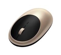 Satechi Souris sans Fil Rechargeable M1 en Aluminium, Souris Bluetooth sans Récepteur, Mouse Ergonomique et Compacte, USB C, Batterie Rechargeable, pour MacBook, iPad, Windows et Plus - Or